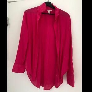 Hot pink shirt
